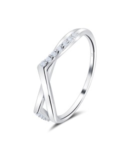 Cute Designed Silver Ring NSR-4127